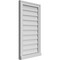 Ekena Millwork Vertical Surface Mount PVC Gable Vent w/ 2"W x 2"H , Brickmould Sill Frame, 18"W x 32"H GVPVE18X3203SN - alternate 2